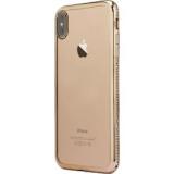 Shengo TPU Case Diamond iPhone X Gold -  1