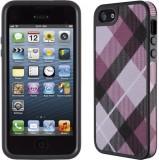 Speck iPhone 5 FabShell MegaPlaid Mulberry/Black SPK-A1594 -  1