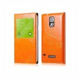 XOOMZ Samsung Galaxy S5 Original Oil Wax Leather Orange -  1