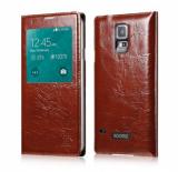 XOOMZ Samsung Galaxy S5 Original Oil Wax Leather Brown -  1