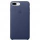 Apple iPhone 7 Plus Leather Case - Midnight Blue MMYG2 -   1