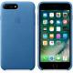 Apple iPhone 7 Plus Leather Case - Sea Blue MMYH2 -   2