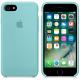 Apple iPhone 7 Silicone Case - Sea Blue MMX02 -   2