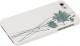 Bling My Thing LOTUS / White with Gray for iPhone 5 BMT-AI5-LT-WH-CRY -   2