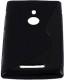 Drobak Elastic PU Nokia Lumia 925 Black (216376) -   2