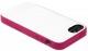 Incase Pro Slider Case White/Raspberry for iPhone 5/5S (CL69045) -   3