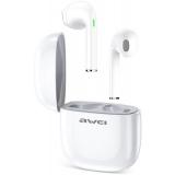 Awei T28 TWS Bluetooth Earphones White -  1