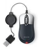 Belkin Mouse Mini Travel Mouse F5L016-USB Silver-Black -  1