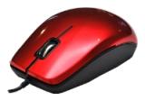 DeTech DE-5033G 3D Mouse Red USB -  1