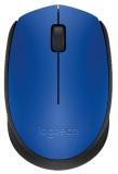 Logitech M171 Wireless Mouse Blue-Black USB -  1