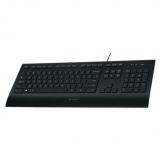 Logitech Corded Keyboard K280e Black USB -  1