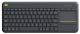 Logitech Wireless Touch Keyboard K400 Plus Black USB -   1