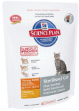 Hill's Science Plan Feline Young Adult Sterilised Cat Chicken 0,3  -  1