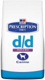 Hill's Prescription Diet Canine D/D Duck & Rice 2  -  1
