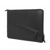 DECODED Leather Sleeve with Zipper MacBook Pro 13 Black (D7M13SS2BK) -  1