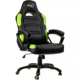 AeroCool Comfort Gaming Chair (AC80C-BG) Black/Green -  1