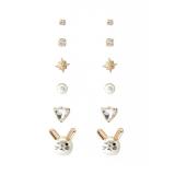 Forever 21 Faux Pearl Stud Set -  1