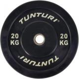 Tunturi Bumper Plate 20 kg Black 50 mm (14TUSCF059) -  1