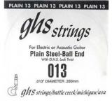 GHS Strings 013 Single Plain Ballend -  1
