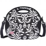 Built Spicy Relish Lunch Tote Damask Black & White (LB12-DBW) -  1