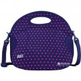 Built Spicy Relish Lunch Tote Mini Dot Navy (LB12-MNV) -  1