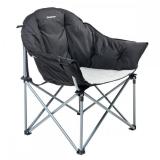 KingCamp  Heavy duty steel folding chair Black/grey (KC3976) -  1