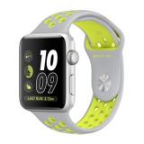 Apple Watch Nike+ 42mm Silver Aluminum Case with Silver/Volt Nike Sport Band - Silver Aluminum -  1