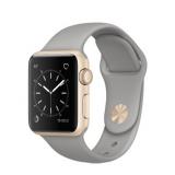 Apple Watch Series 2 38mm Gold Aluminum Case with Concrete Sport Band (MNP22) -  1