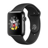 Apple Watch Series 2 38mm Space Black Stainless Steel Case with Black Sport Band (MP492) -  1