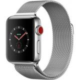 Apple Watch Series 3 GPS + Cellular 38mm Stainless Steel w. Milanese L. (MR1F2) - фото 1