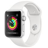 Apple Watch Series 3 GPS 42mm Silver Aluminium Case with White Sport Band (MTF22) -  1