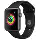  Watch Series 3 GPS 38mm Space Gray with Black Sport Band (MTF02) - , , 