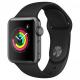 Watch Series 3 GPS 42mm Space Gray with Black Sport Band (MTF32) - , , 