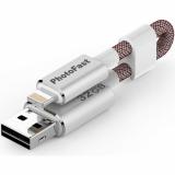 PhotoFast 32 GB MemoriesCable GEN3 USB/Lightning Silver (MCG3U3R32GB) -  1