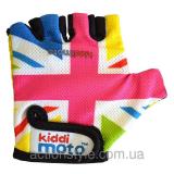 Kiddimoto Rainbow Union Jack gloves -  1