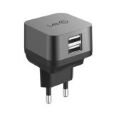 LAB.C X2 2 Port USB Wall Charger Space Gray (2.4A) (LABC-593-GR_KR) -  1
