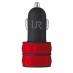 Trust 10W car charger with 2 usb ports - red (20157) -   3