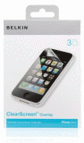 Belkin iPhone 4 ClearScreen Overlay 3in1 (F8Z678CW) -  1