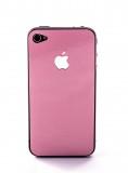 Crystal EGGO iPhone 4 cover pink BackSide -  1