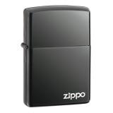 Zippo 150ZL BLACK ICE w/ZIPPO LOGO -  1
